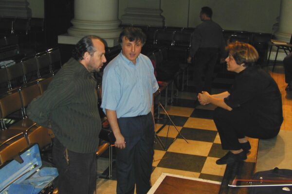 With Raphael Wallfisch & Wissam Boustany, London 2003