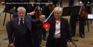 Mozart Flute Concerto K314, With Sir James Galway and the Paris Vox Musicorum Orchestra